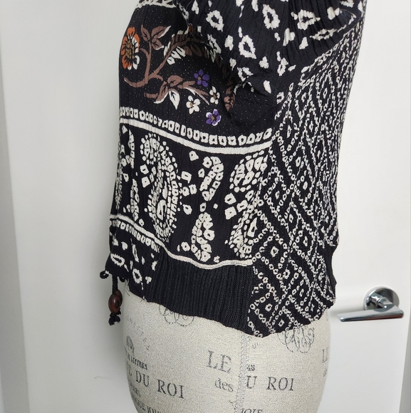 90s Carole Little Tribal Sweater Top - Picture 11 of 11